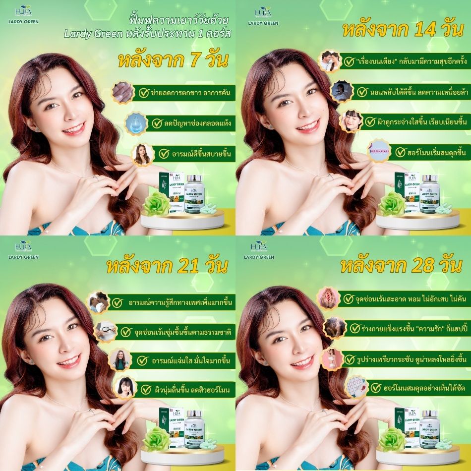 ใช้ Lardy Green นานเท่าไร ถึงจะเห็นผล?