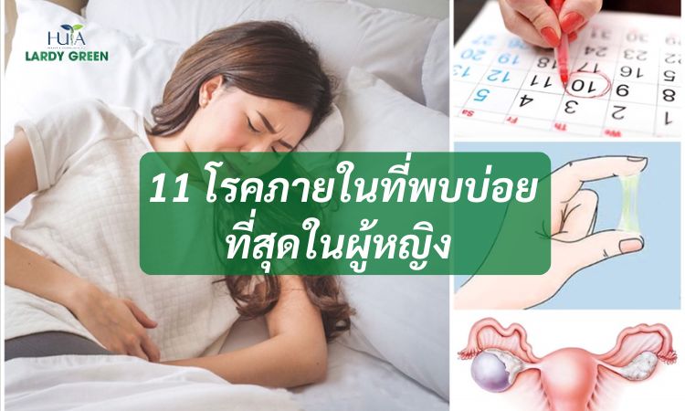 11 โรคภายในผู้หญิงที่พบได้บ่อยที่สุด
